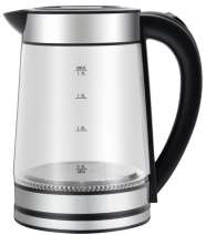 Electric Glass Kettle, 1.7 L, 1500 W 12 pcs/carton
