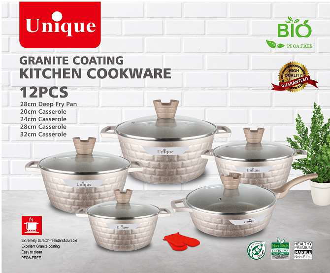 ZT-U-12pcs cooker set